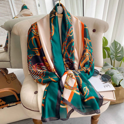 Pañuelos de seda para la cabeza