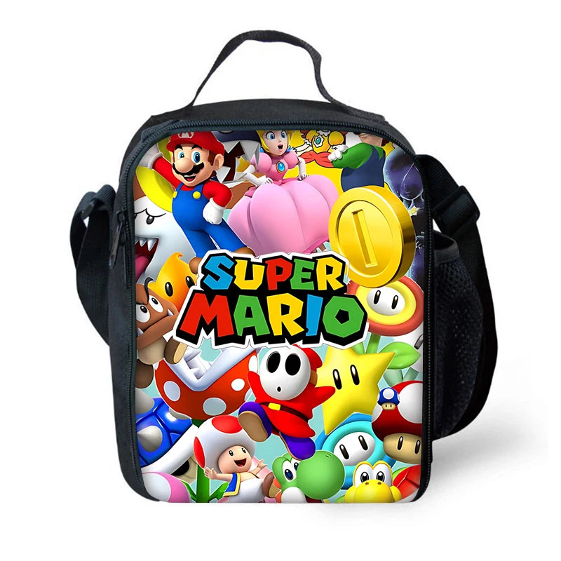 Anime Game Crazy M-M-Marios Backpack School Bags