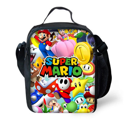 Anime Game Crazy M-M-Marios Backpack School Bags