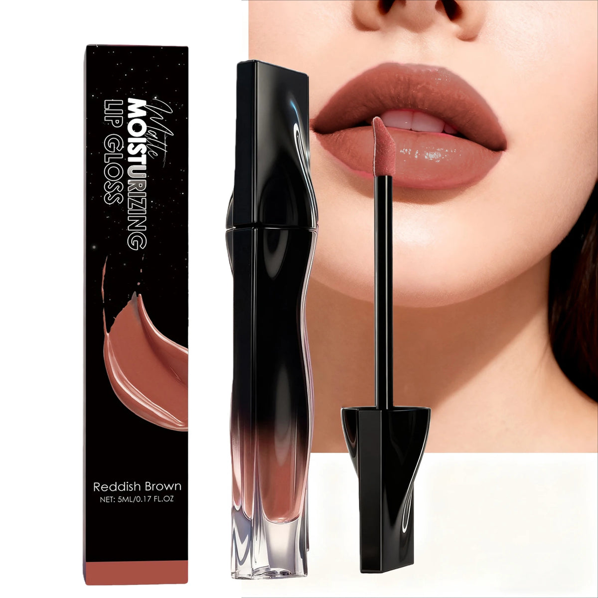 5 Colors Matte Lip Gloss Long-Lasting Waterproof Non Stick Cup Moisturizing Lipstick
