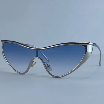 Vintage Y2K Punk Cat Eye Luxury Sun Glasses