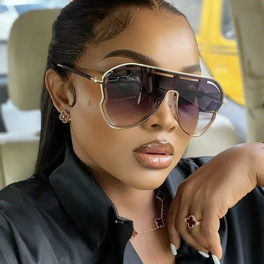 Vintage Round Circular Pilot Sunglasses