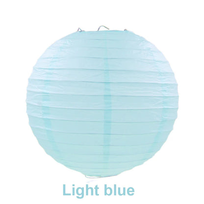 10/15/20/25/30cm Round Chinese Paper Lanterns Birthday Wedding Decor Gift