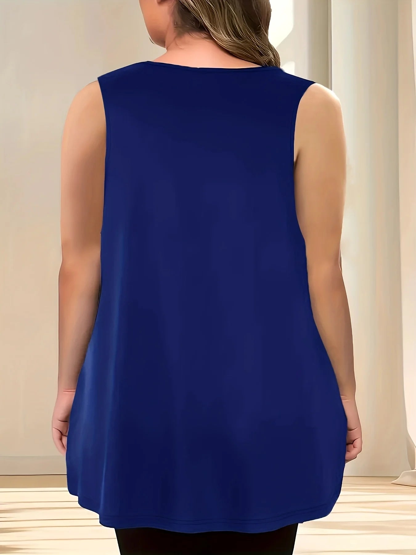 Plus Size Casual Loose Basic Tee Versatile T-shirt