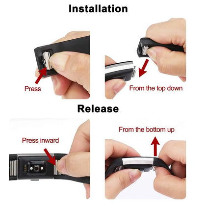 Larger Size Soft TPU Strap For Fitbit Charge Smart Watch Bracelet