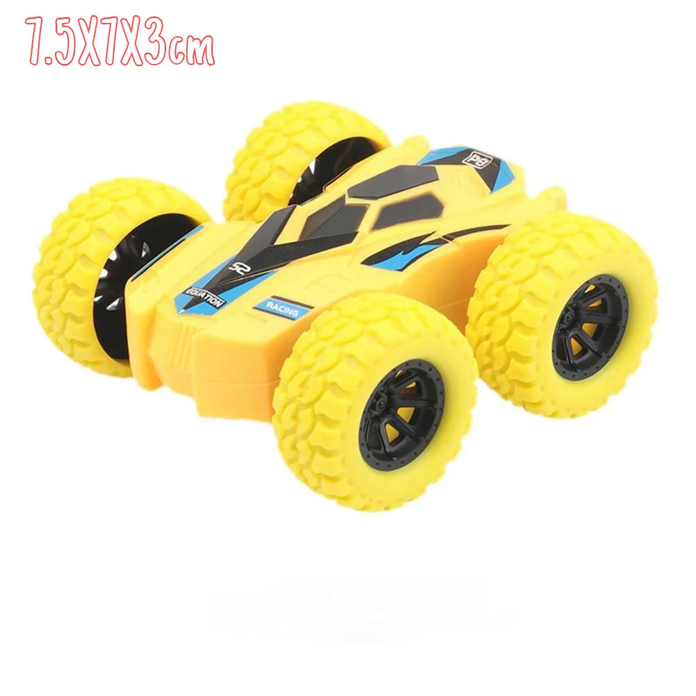 Car Four-wheel Drive Off-road Vehicle Stunt Dump Cars Double-Side Toy