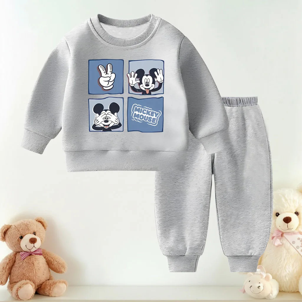 Casual Tracksuits Spring Fall O Neck Hoodies Set