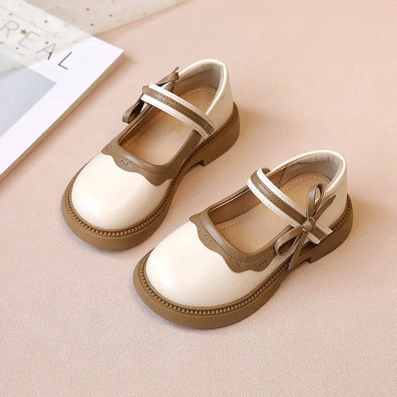 Little Leather Autumn Style Sneakers