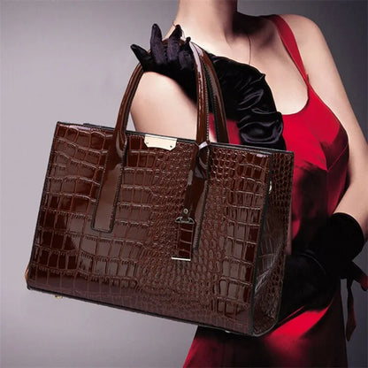 DANA Crocodile Tote Bags A