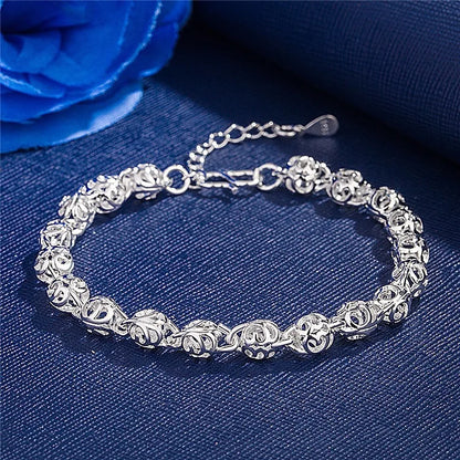 DANA 925 Sterling Silver Ball Bracelets