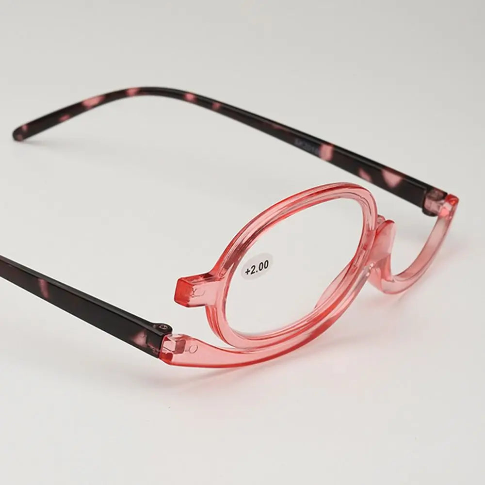 Portable Rotating Magnifying Makeup Reading Glasses