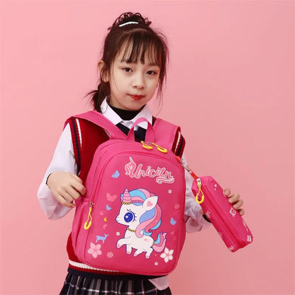 Boys Girls Cute Cartoon Toddler Rucksack Kindergarten Schoolbag