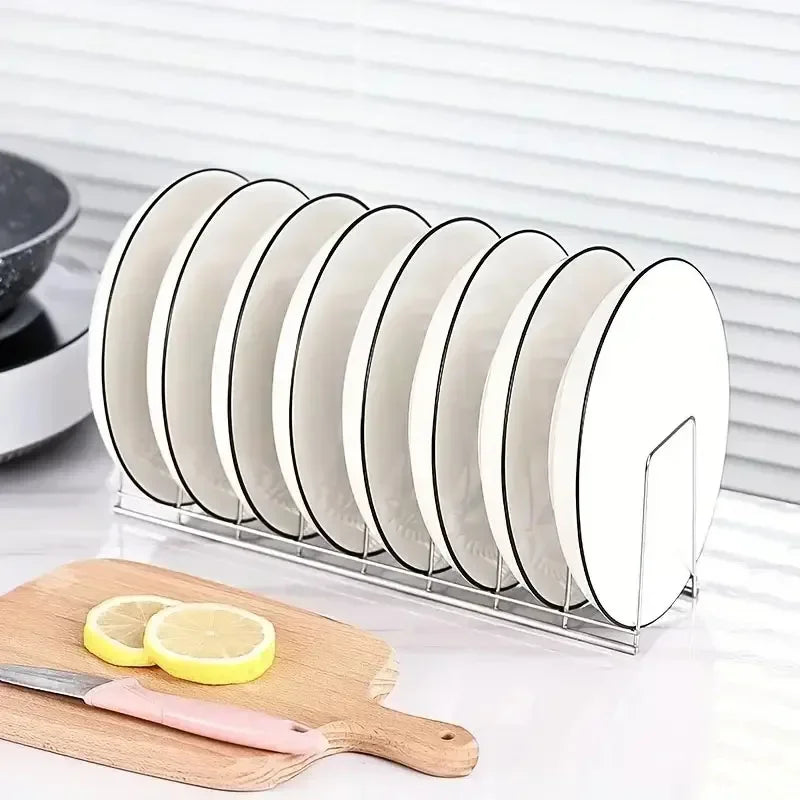 Bowl Dish Organizer Stainless Steel Dish Holder