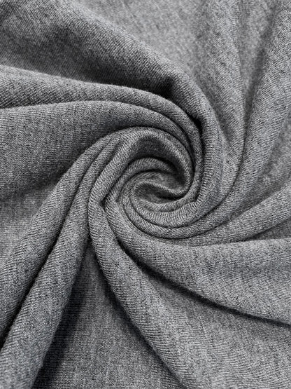 Falda casual hasta la rodilla con abertura en el muslo