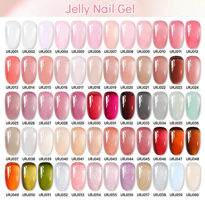 SUGAR Jelly Milky White Translucent Gel Polish