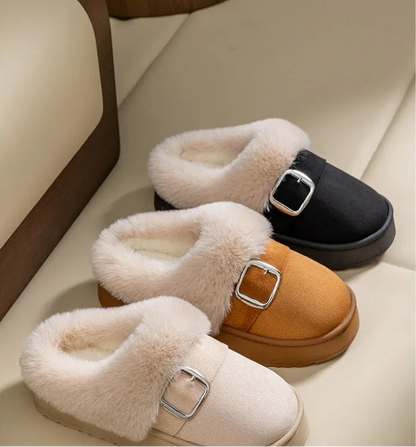 thickened home cotton slippers shoes