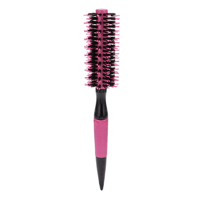 Wooden Round Hair Comb Brush With Boar Bristle Mix Hair Brush