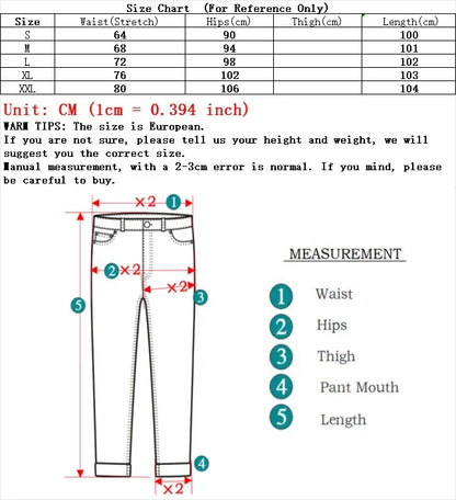 High Waist Flared Jeans Trousers