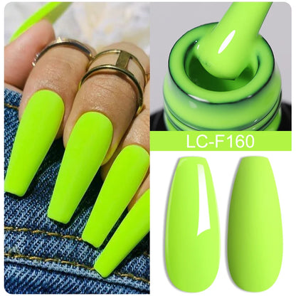 Coffee Brown Color Gel Nail Polish