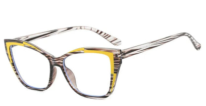 Vintage Square Cat Eye Rectangle Sunglasses