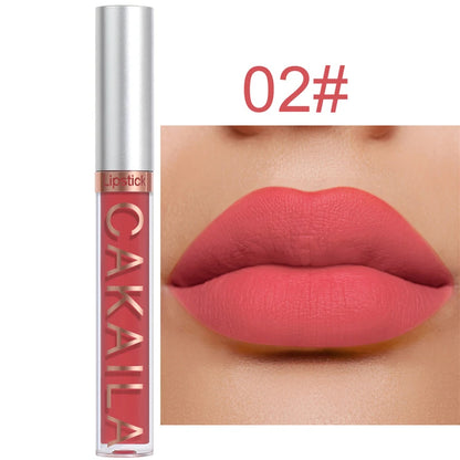 Waterproof Matte Velvet Lip Glaze Lipstick