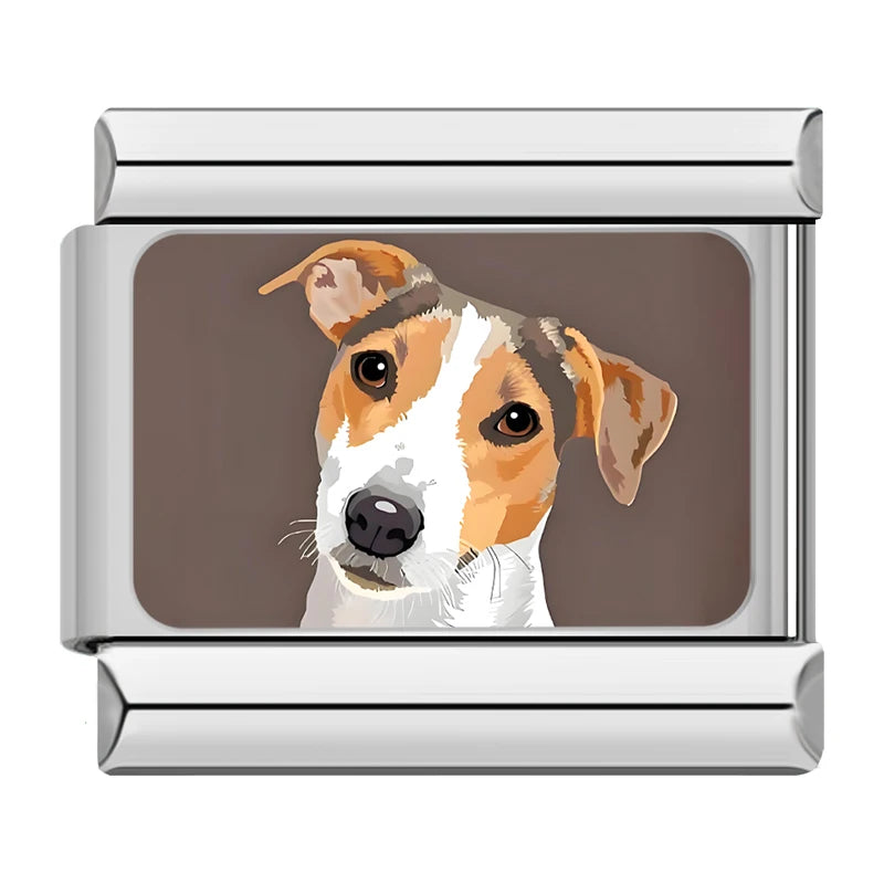 DANA Animals Cat Dog Stainless Steel Bracelet