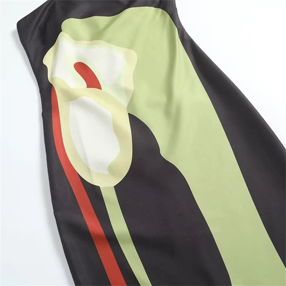 Sexy Strapless Backless Long Dress