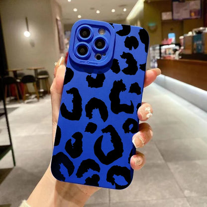 Leopard Design Camera Protective Phone Case iPhone Cover