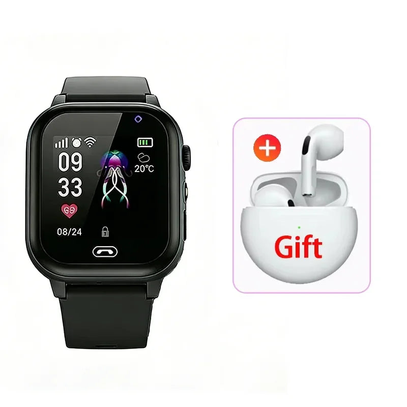 5G GPS Children Camera SOS Call Waterproof SIM Card Smart Watch
