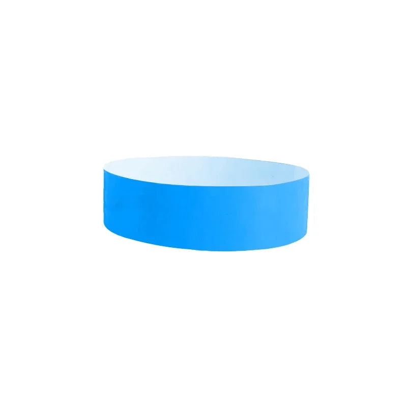 200pcs Waterproof Paper Wristbands Bracelet