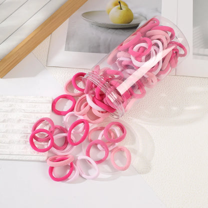 50PCS Colorful Ealstic Nylon Hair Bands