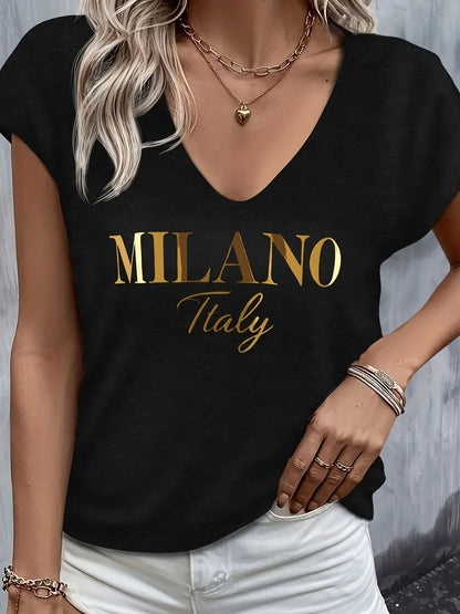 Short sleeved breathable T-shirt