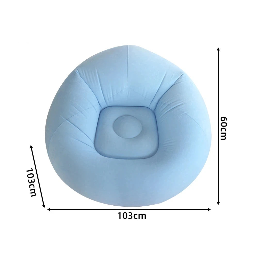 Inflatable Lazy Sofa Folding Portable Lounge Chair