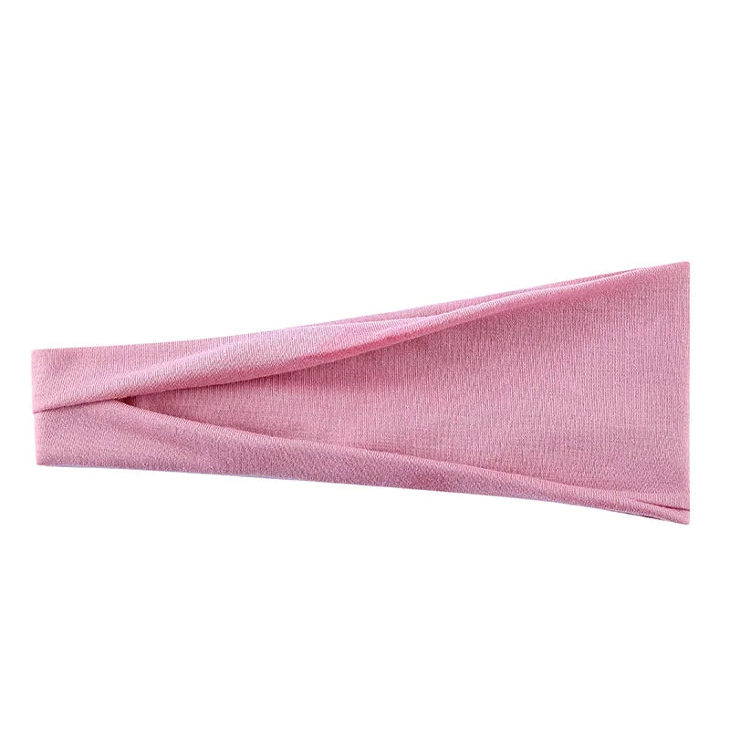 Headband Turban Solid Color Bands