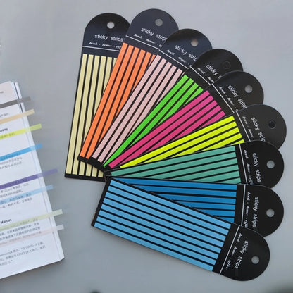 160 Sheets Transparences Sticky Notes Stationery Index Tabs