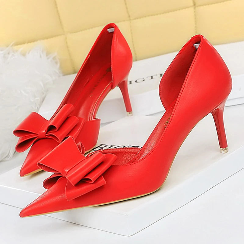 Toe Classic Pumps Sexy High Heels Shoes