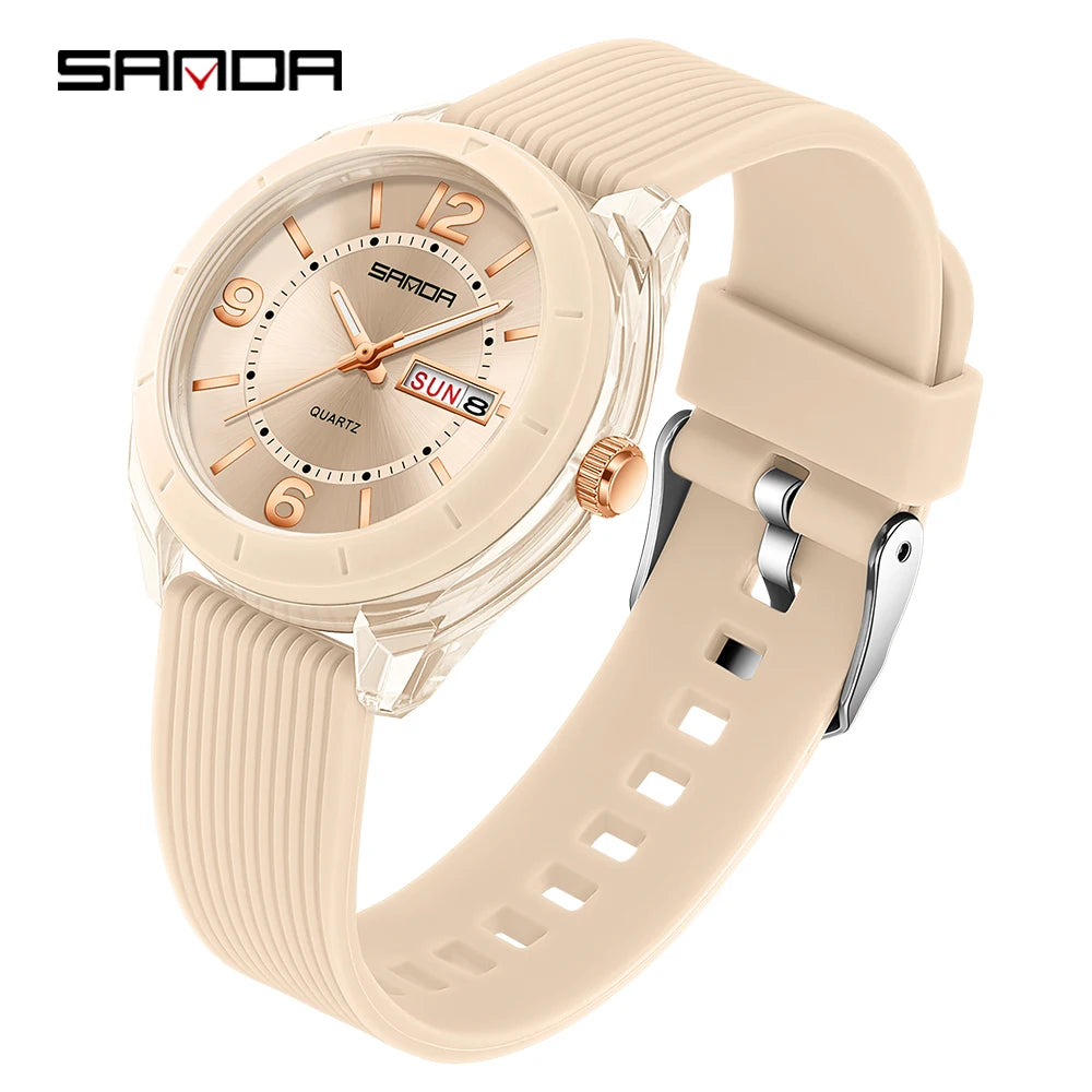 Quartz Auto Date Wristwatch