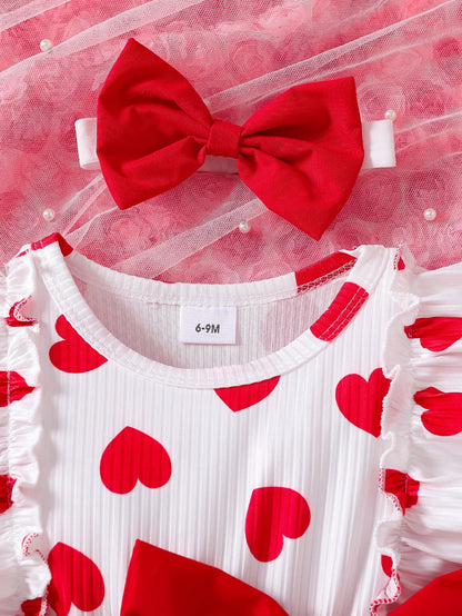 Baby girl love pit stripe  Dress