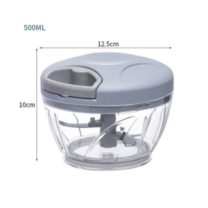 500/900ML Garlic Chopper Manual Garlic Press