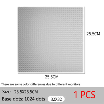 Baseplate 32x32 16X32 Dots Classic Brick Plate Building Blocks