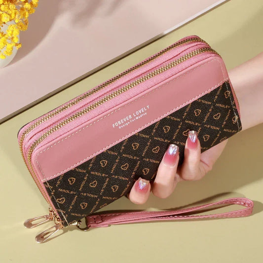 Classic Large Capacity Clutch Card Holder Wallet