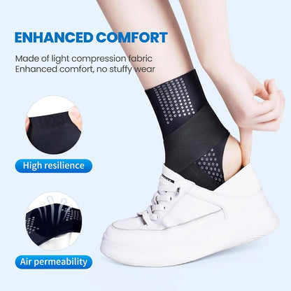 1Pcs Adjustable Compression Ankle Sleeve Ankle Socks