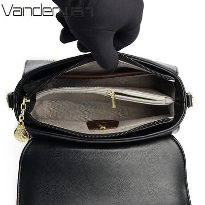 Crocodile Leather Crossbody Shoulder Messenger Sac Luxury Handbags