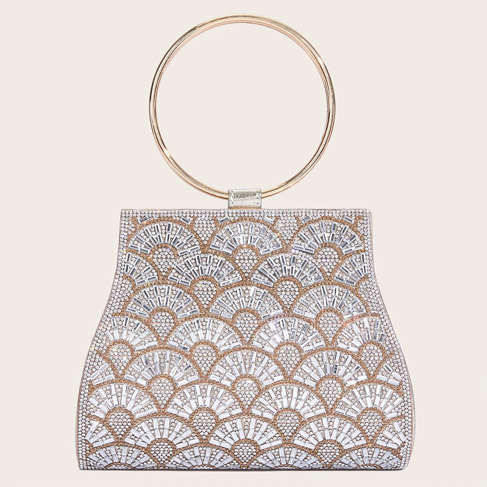 Diamond Handbags Rhinestones Bridal Bag