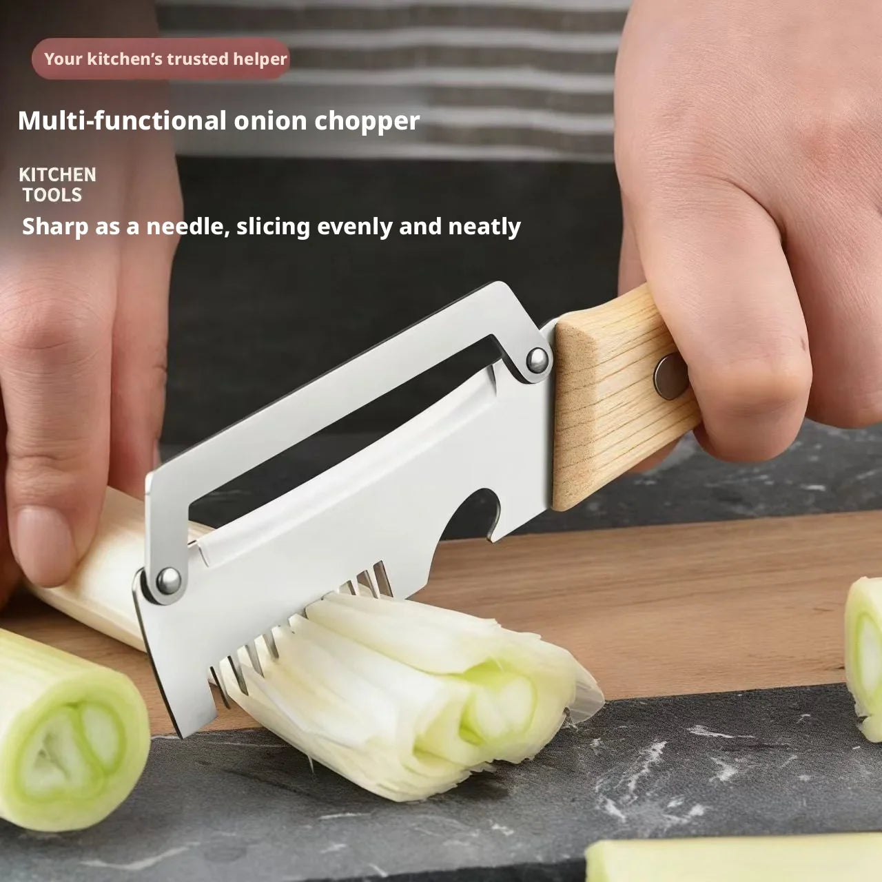 Paring Knife Ergonomic Wood Handle Stainless Steel