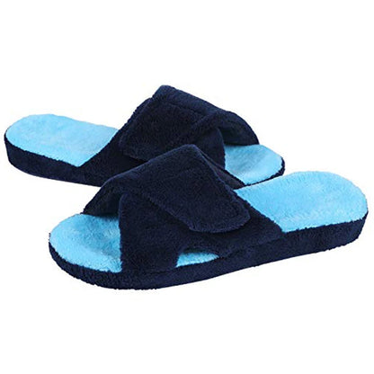 Comwarm Waffle Indoor Cotton Slippers