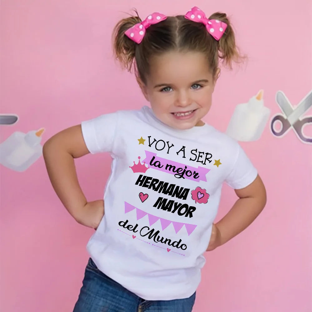 Short Sleeve Big Sister T-shirt