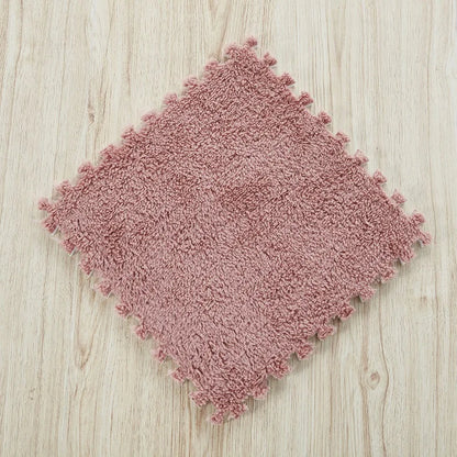 Soft Plush Warm Carpet Baby Play EVA Foam Floor Game Mat