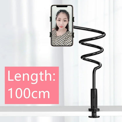 100cm Clip on Stand Holder Long Arm Lazy Bracket Phone Holder