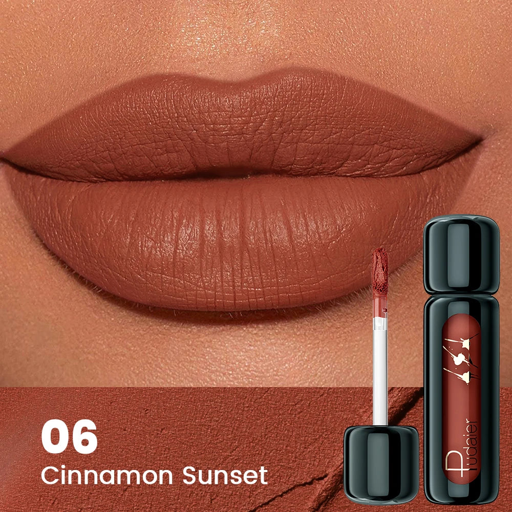 9 Colors Matte Lip Mousse Highly Pigmented Velvet Finish